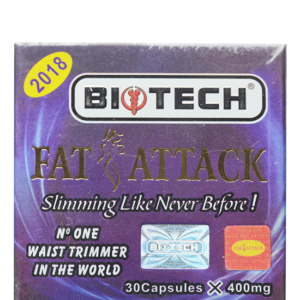 كبسولات فات اتاك الازرق للتخسيس حارق الدهون - Fat Attack Capsules