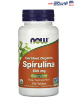 Now foods certified organic spirulina 500mg tablets