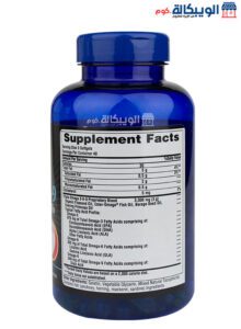 مكونات دواء تريبل اوميغا Puritan'S Pride Triple Omega 3 6 9 Fishoil Flax &Amp; Borage Oils