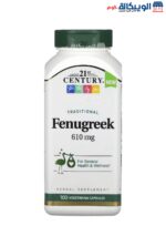 21st Century Traditional Fenugreek 610 mg 100 Vegetarian Capsules