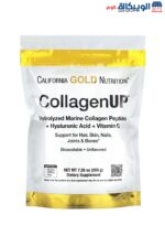 California Gold Nutrition CollagenUP, Hydrolyzed Marine Collagen Peptides with Hyaluronic Acid and Vitamin C, Unflavored, 7.26 oz (206 g)