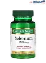 Nature's Bounty Selenium supplement for improve overall health 200 mcg 100 Tablets