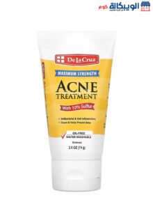 De La Cruz Sulphur Ointment To Treat Acne - 74 G