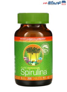 Nutrex Hawaii Pure Hawaiian Spirulina Tablets For Support Immune Health 200 Tablets 