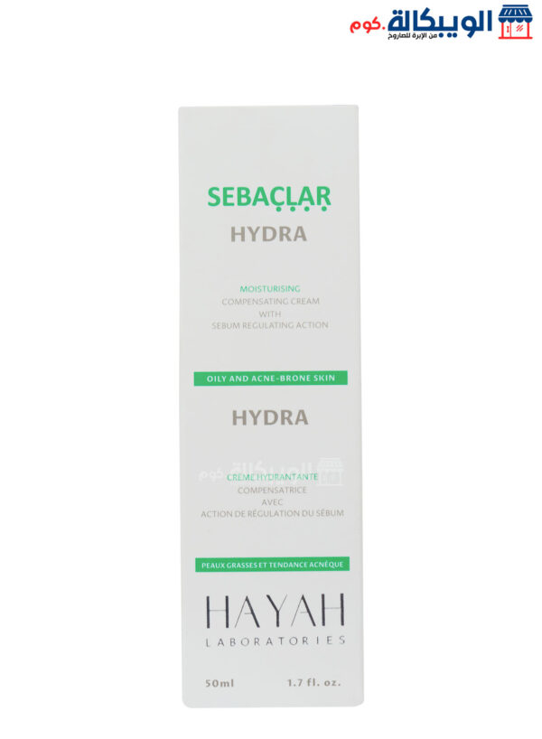 Hayah Sebaclar Hydra Cream Anti Acne Cream 50 Ml