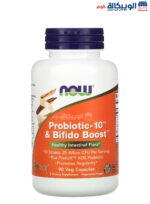 NOW Foods Probiotic-10 & Bifido Boost Capsules for support digestive health  90 Veg Capsules