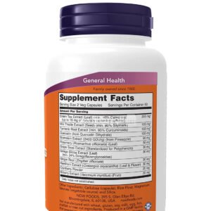 NOW Foods Super Antioxidants Capsules for support overall health  120 Veg Capsules