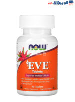 كبسولات Eve من ناو فودز‏ متعدد فيتامينات لتعزيز صخة المرأة 90 كبسولة نباتية - NOW Foods Eve Capsules Superior Women's Multi Iron-Free 90 Veg Capsules