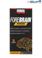 Force Factor Forebrain Focus capsules for enhance brain function 60 Vegetable Capsules