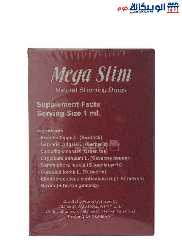 Mega Slim Fat Burner Drops 30Ml