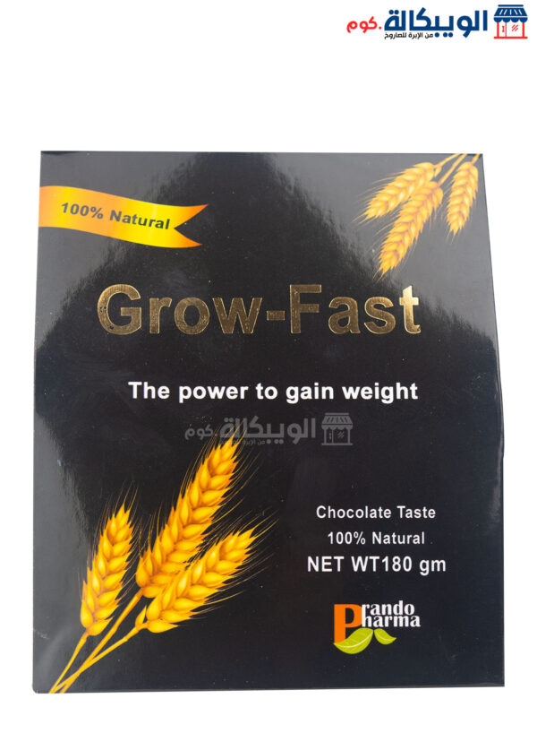 Grow Fast Powder Weight Gain Chocolate Flavor 180G