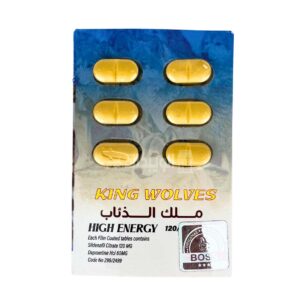 حبوب ملك الذئاب 180 للرجال انتصاب وتأخير 20 كبسولة King Wolves 180