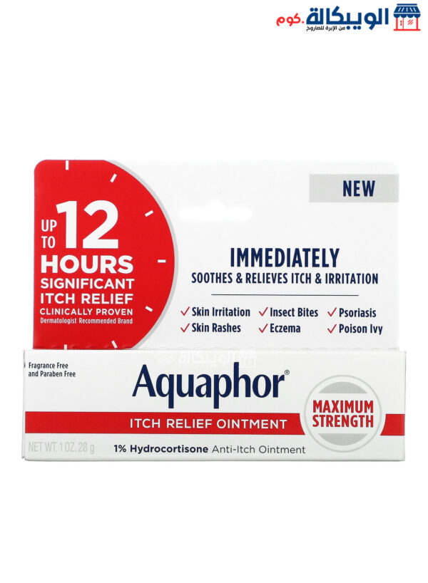 Aquaphor Itch Relief Ointment