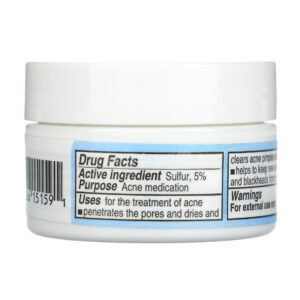 De La Cruz, Acne Treatment with 5% Sulfur