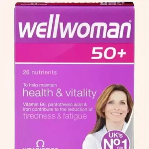 حبوب ويل ومن للنساء كبار السن 30 قرص | Vitabiotics Wellwoman +50