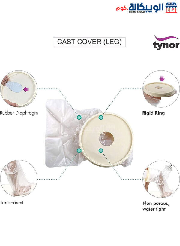 Tynor Leg Splint Cover To Preventing Water From Reaching It