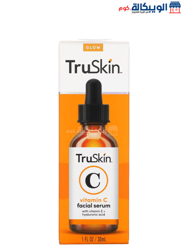 Truskin, Vitamin C Facial Serum To Reducing The Appearance Of Signs Of Wrinkles, 1 Fl Oz (30 Ml