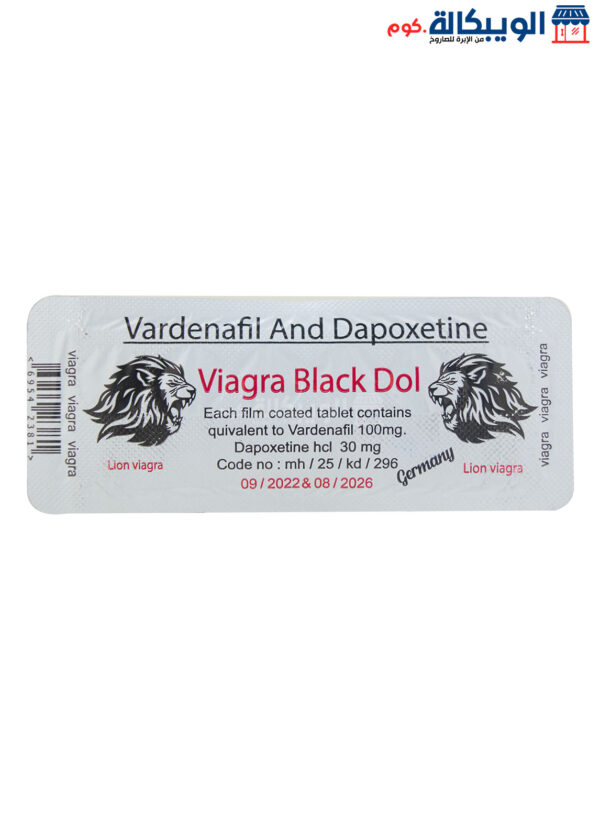 Viagra Black Dol To Treat Premature Ejaculation And Improving Sexual Performance