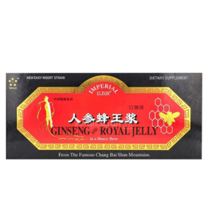 Imperial Elixir Royal Jelly with ginseng to improve physical and mental performance