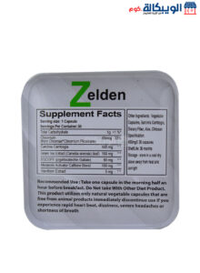 Zelden Slimming Capsules For Supporting The Weight Loss Process