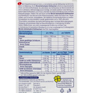 Carbohydrate Metabolism Tablet