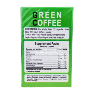 Green Coffee pills lose weoght