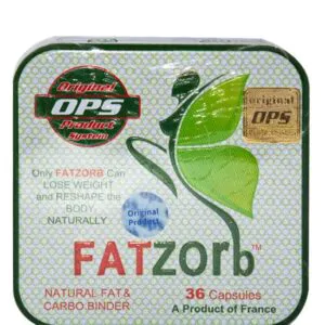 فات زورب الفرنسي للتخسيس 36 كبسولة fatzorb capsules