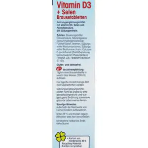 حبوب فيتامين د3 + سيلينيوم - vitamin d3 + selenium mivolis