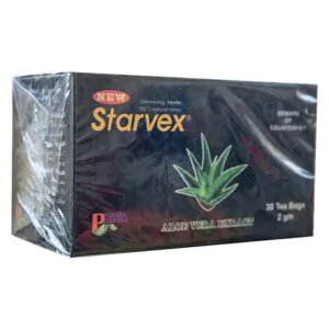 اعشاب تخسيس ستارفكس starvex بخلاصة الصبار 30باكيت2جم