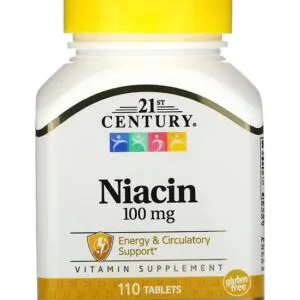 كبسولات نياسين ب٣ 21 st Century niacin