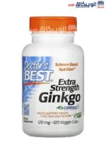 جنكو بيلوبا كبسولات Doctor's Best Extra Strength Ginkgo