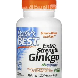 جنكو بيلوبا كبسولات Doctor's Best Extra Strength Ginkgo