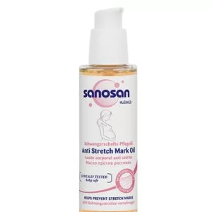 زيت سانوسان للتخلص من علامات التمدد Sanosan anti stretch mark oil 100 مل