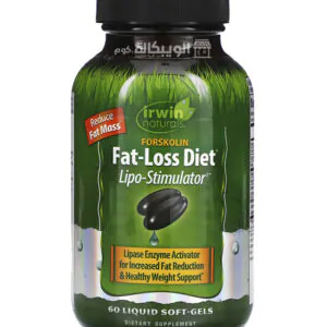 كبسولات فورسكولين للتخسيس Irwin naturals Forskolin Fat-loss diet