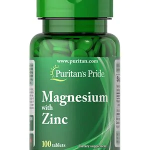 Magnesium With Zinc puritan's pride 100 capsules