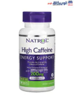 اقراص مكمل الكافيين Natrol High Caffeine