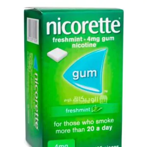 Nicorette freshmint nicotine 4mg gum