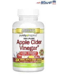 حبوب خل التفاح مع القهوة الخضراء Purely Inspired Apple Cider Vinegar With Green Coffee