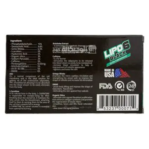 Nutrex research Lipo 6 black fat burning injection