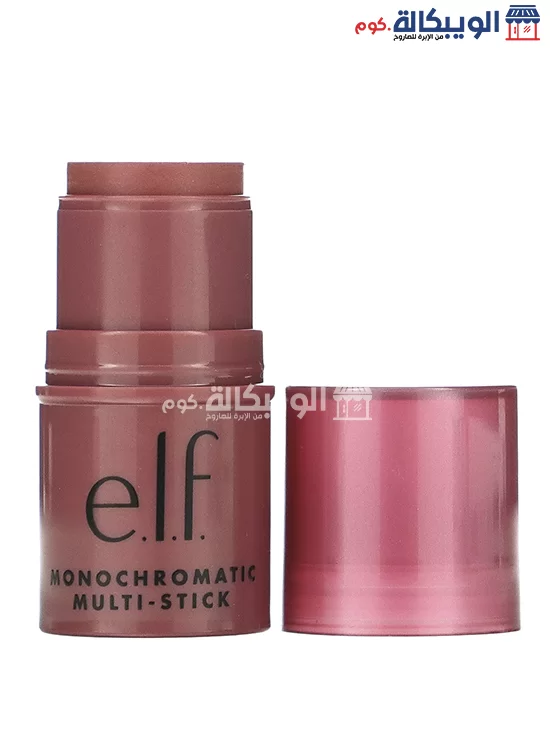 E.l.f. Monochromatic Multi Stick Sparkling Rose For Eyes, Lips, And Cheeks - 0.155 Oz (4.4 G)