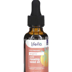 لايف فلو زيت الروز هيب Life flo Organic pure rosehip seed oil حجم 30 مل