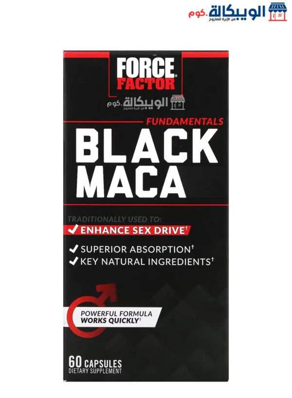 Force Factor Black Maca Capsules