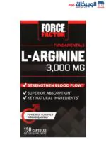 Force Factor L-Arginine 3000 mg 150 Capsules