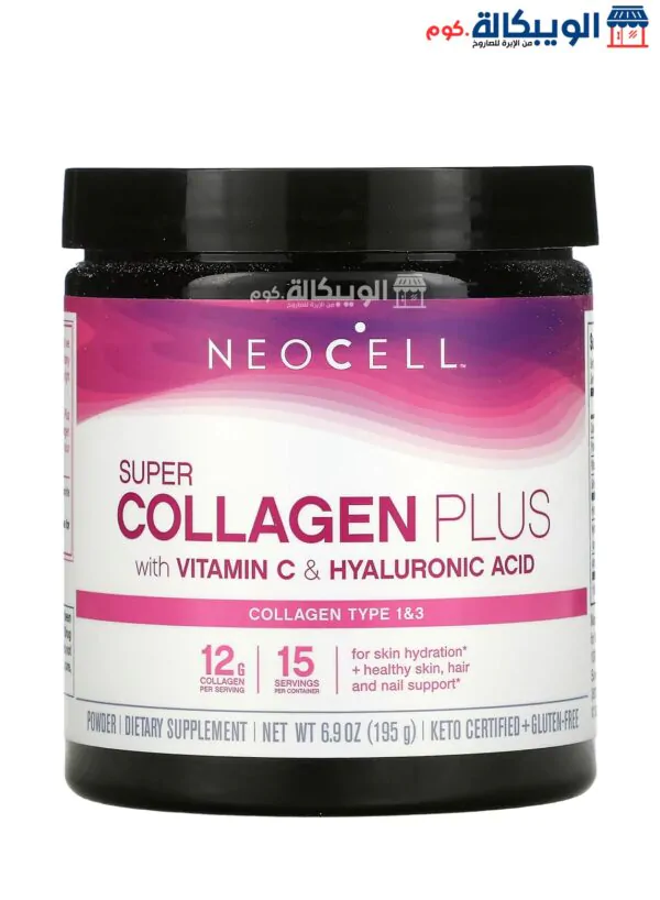 Neocell Super Collagen Powder Plus With Vitamin C &Amp;Amp; Hyaluronic Acid To Support Healthy Skin, Hair And Nails 6.9 Oz (195 G)