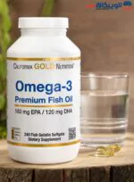 California Gold Nutrition Omega-3 Premium Fish Oil 240 Fish Gelatin Softgels