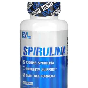 EVLution Nutrition Spirulina 500 mg 180 Tablets