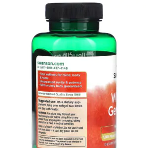 Swanson Wheat Germ Oil 1,130 mg 60 Softgels