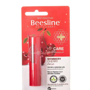 بيزلين ليب بالم beesline lip care shimmery cherry 4g