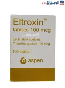 التروكسين دواء هرمون الغدة الدرقية 100 قرص - Eltroxin 100Mcg 100 Tablets