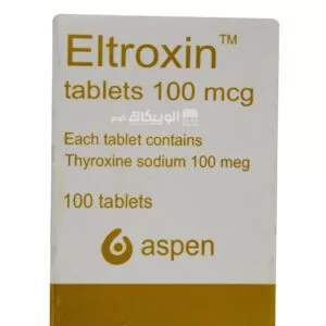 التروكسين دواء هرمون الغدة الدرقية 100 قرص - Eltroxin 100mcg 100 tablets